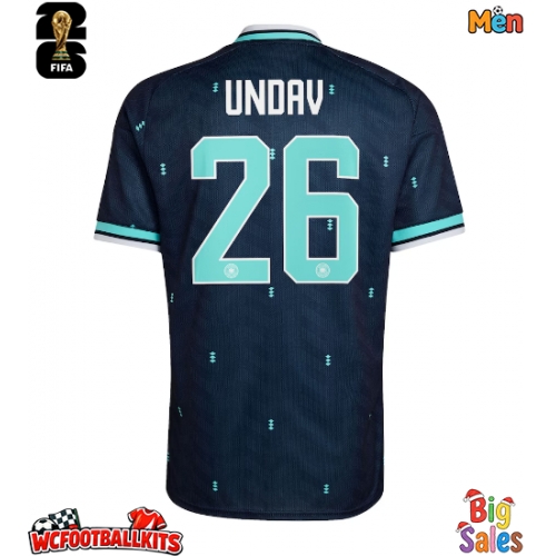 Germany Deniz Undav #26 Replica Away Stadium Shirt World Cup 2026 Short Sleeve
